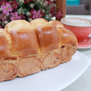 Pan brioche relleno