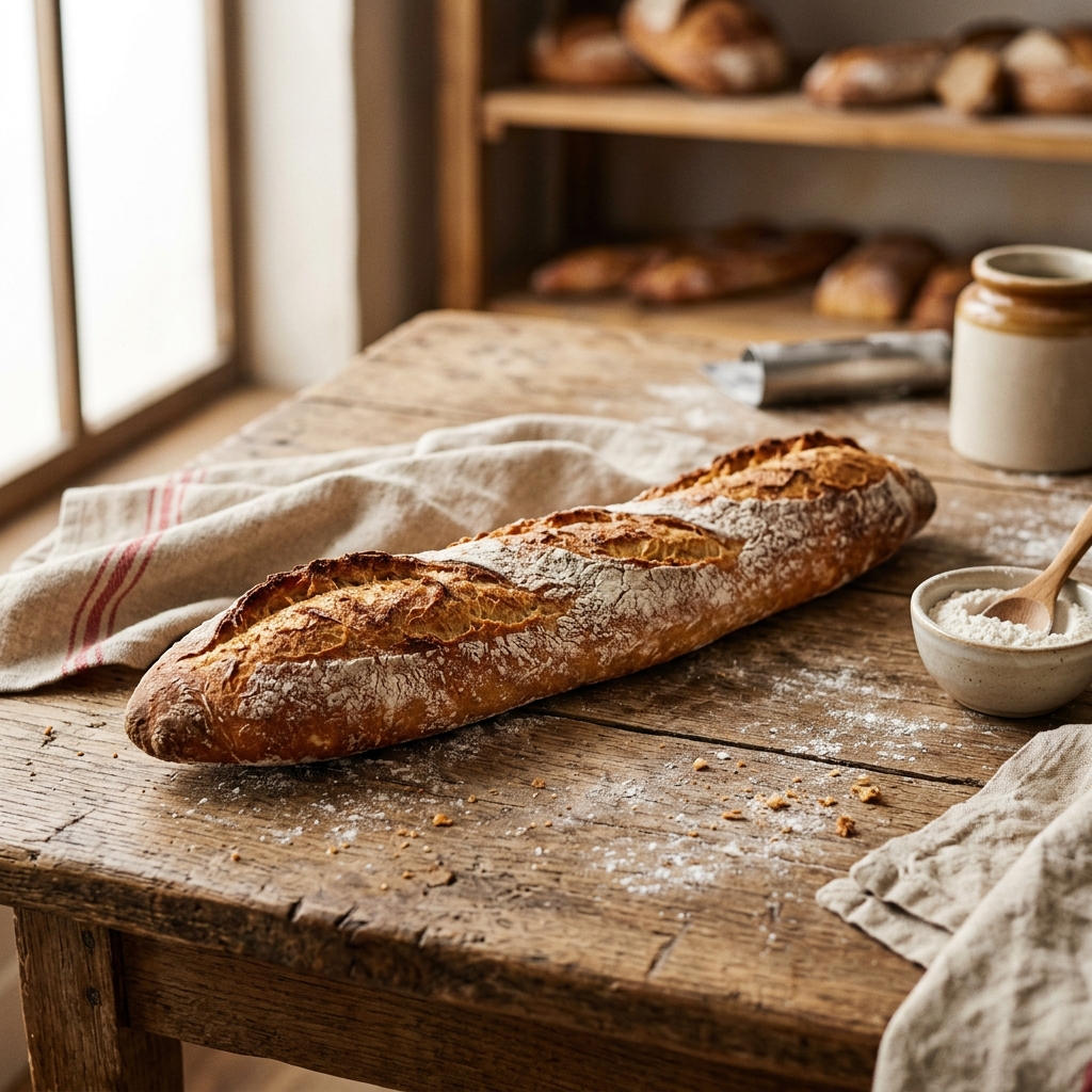 Pan Baguette Tradicional 60cm